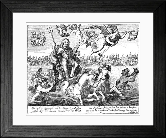 Framed Print : Maarten Van Tromp - 4 Framed Print : Maarten Van Tromp - 4
