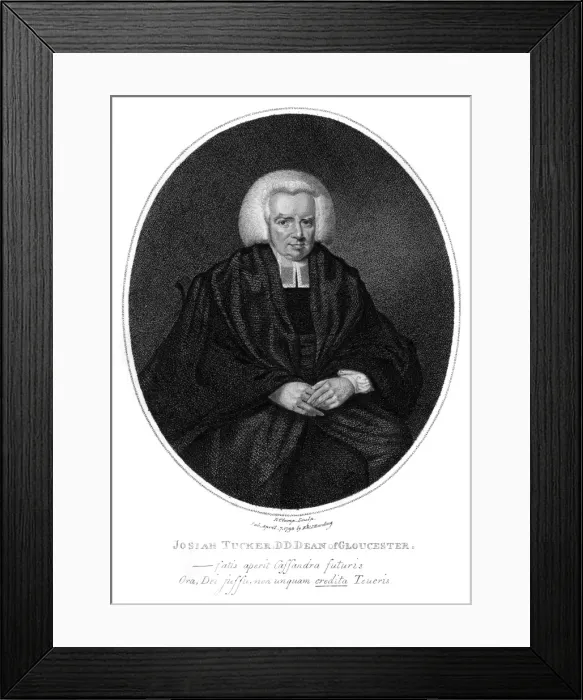 Framed Print : Josiah Tucker - 1 Framed Print : Josiah Tucker - 1