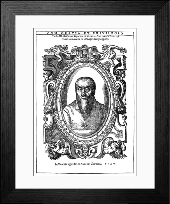 Framed Print : Adrian Willaert Framed Print : Adrian Willaert
