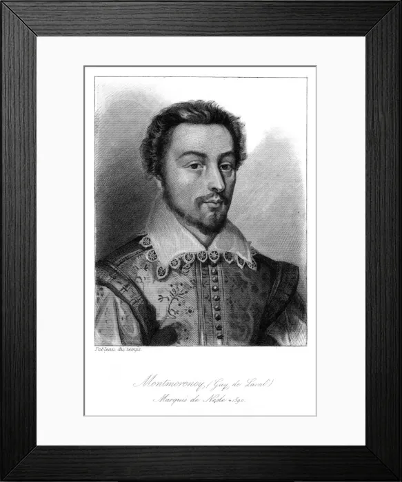 Framed Print : Guy De Labal Montmorency Framed Print : Guy De Labal Montmorency