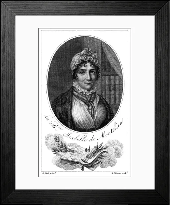 Framed Print : Jeanne De Montolieu Framed Print : Jeanne De Montolieu