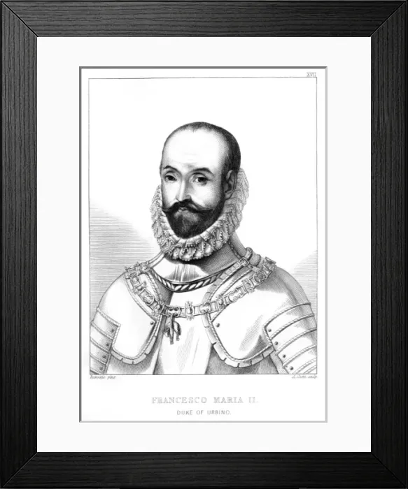 Framed Print : Francesco II Urbino Framed Print : Francesco II Urbino