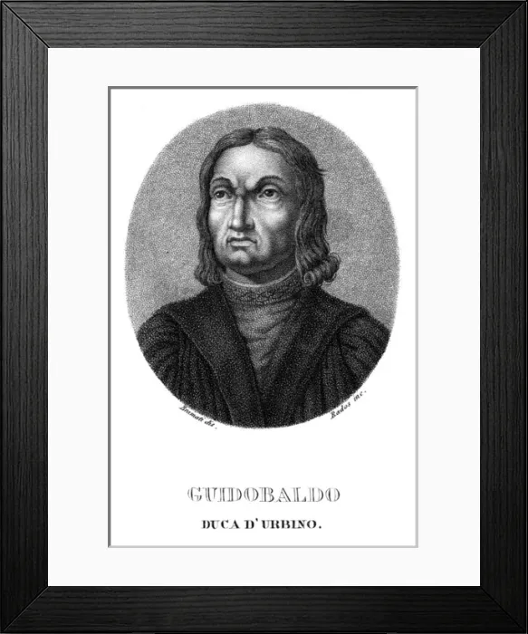 Framed Print : Guidobaldo II Di Urbino Framed Print : Guidobaldo II Di Urbino