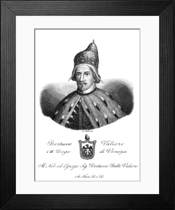 Framed Print : Bertuccio Valiero Framed Print : Bertuccio Valiero