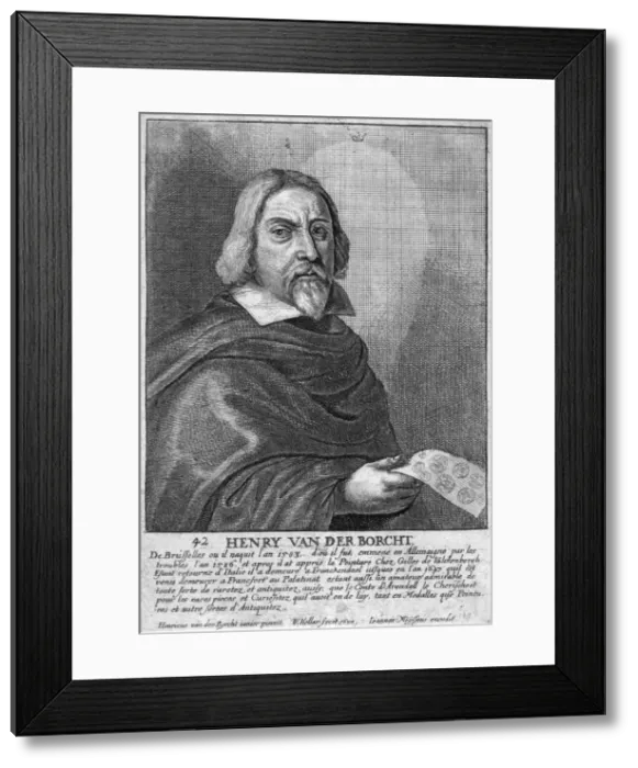Framed Print : Hendrik Van Der Borcht Framed Print : Hendrik Van Der Borcht