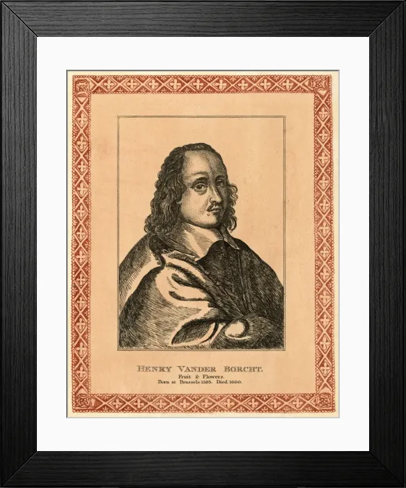 Framed Print : Hendrik Van Der Borcht Framed Print : Hendrik Van Der Borcht