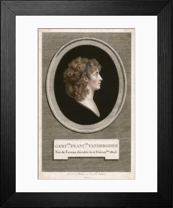 Framed Print : Gertrude Van Der Goes Framed Print : Gertrude Van Der Goes
