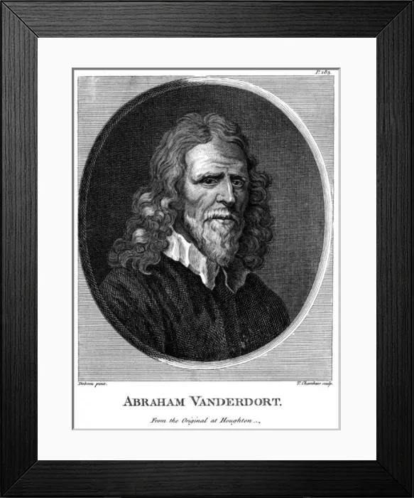 Framed Print : Abraham Van Der Dort Framed Print : Abraham Van Der Dort