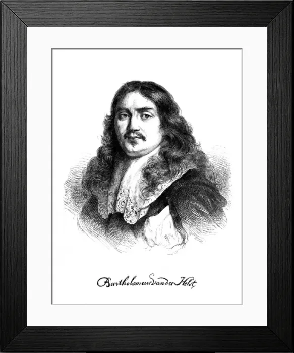 Framed Print : Barthol. Van Der Helst Framed Print : Barthol. Van Der Helst