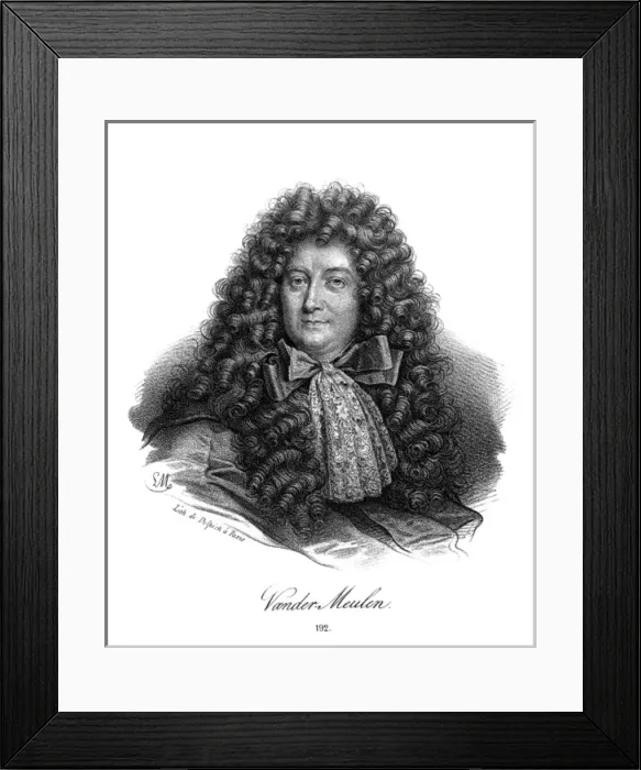 Framed Print : Adam Frans Van Dermeulen