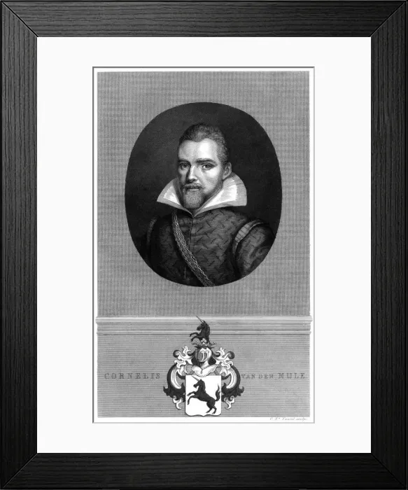 Framed Print : Cornelis Van Der Mijle Framed Print : Cornelis Van Der Mijle