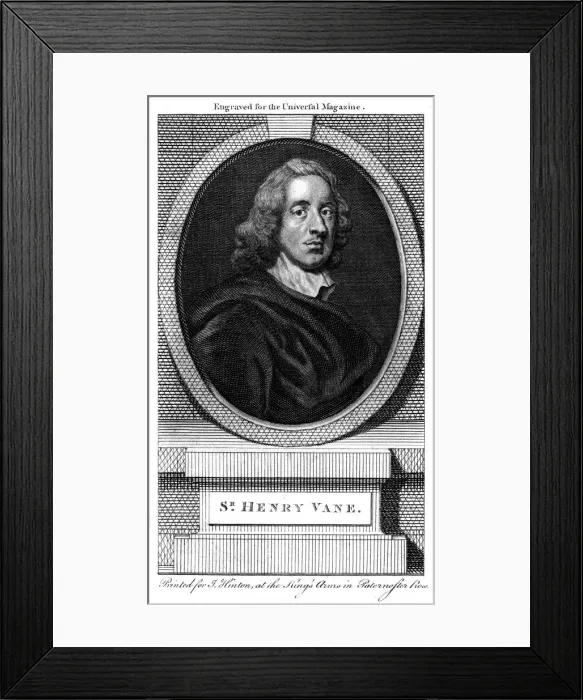 Framed Print : Sir Henry Vane Framed Print : Sir Henry Vane