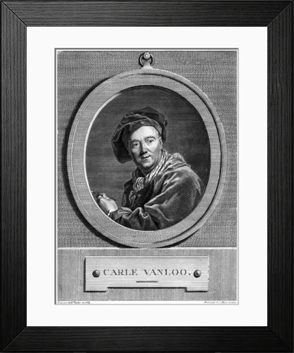 Framed Print : Carlo Vanloo - 2 Framed Print : Carlo Vanloo - 2