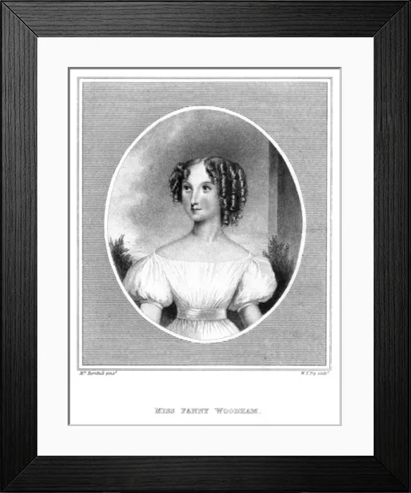 Framed Print : Fanny Woodham Framed Print : Fanny Woodham