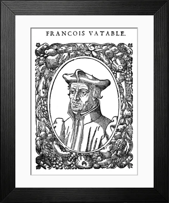 Framed Print : Francois Vatable Framed Print : Francois Vatable