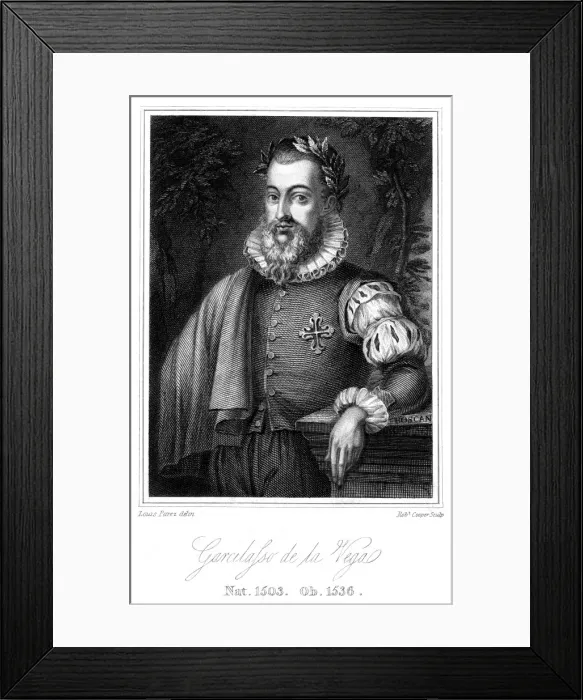 Framed Print : Garcilaso De LA Vega Framed Print : Garcilaso De LA Vega