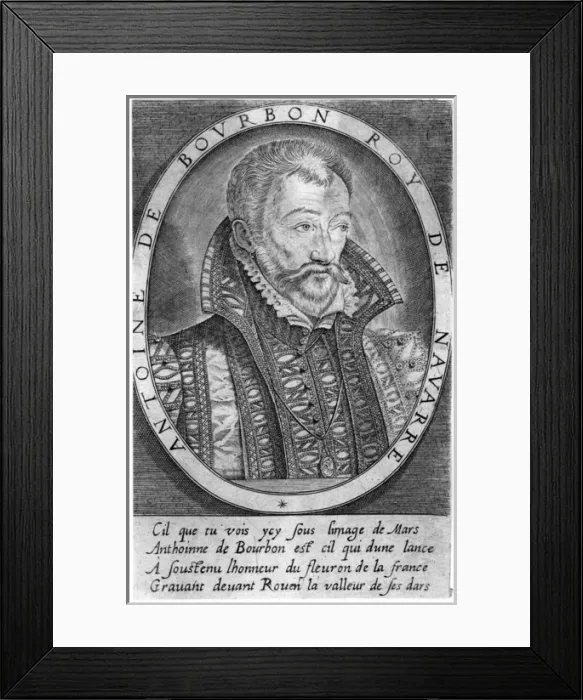 Framed Print : Antoine De Vendome Framed Print : Antoine De Vendome