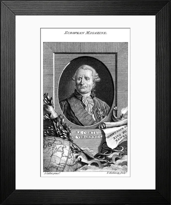 Framed Print : Charles De Vergennes - 3 Framed Print : Charles De Vergennes - 3