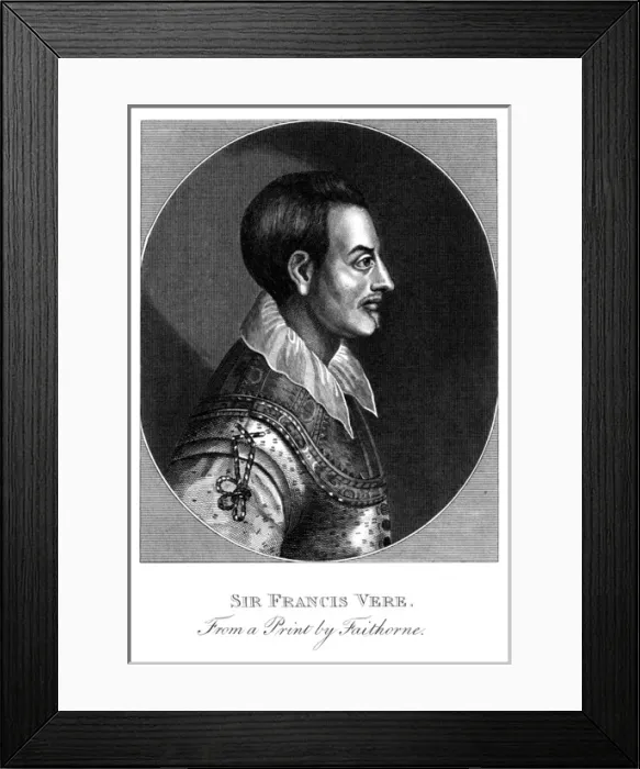 Framed Print : Sir Francis Vere Framed Print : Sir Francis Vere