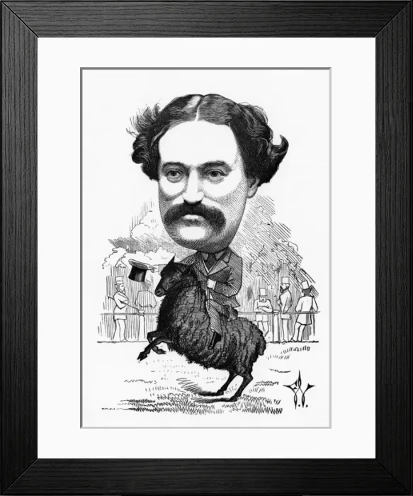 Framed Print : Edmund Yates - 2 Framed Print : Edmund Yates - 2