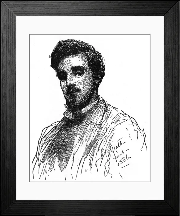 Framed Print : Yeats - Young Framed Print : Yeats - Young