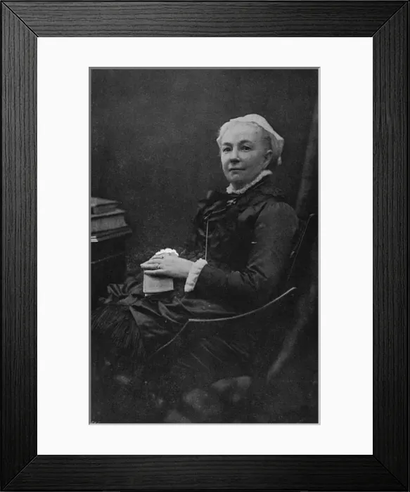 Framed Print : Charlotte Mary Yonge 2 Framed Print : Charlotte Mary Yonge 2