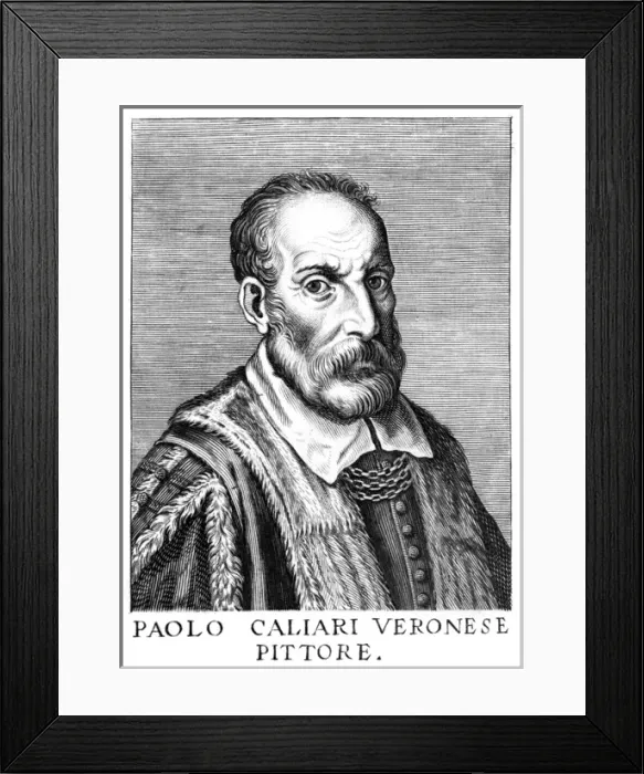 Framed Print : Paolo Veronese - 1 Framed Print : Paolo Veronese - 1