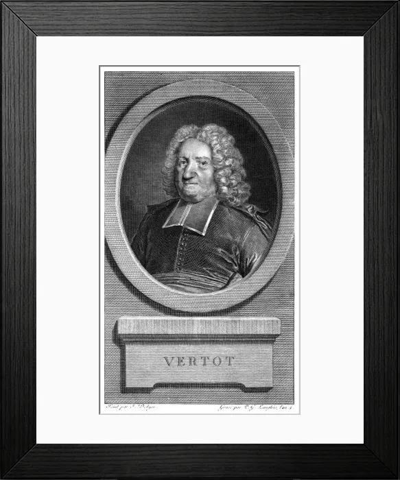 Framed Print : Rene Aubert Vertot Framed Print : Rene Aubert Vertot