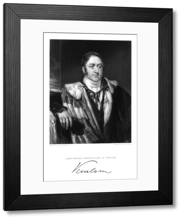 Framed Print : James Earl Verulam Framed Print : James Earl Verulam