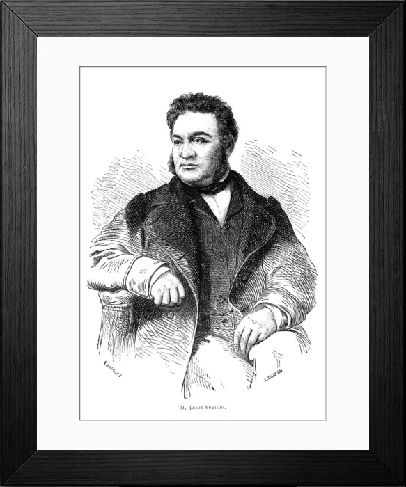 Framed Print : Louis Veuillot Framed Print : Louis Veuillot