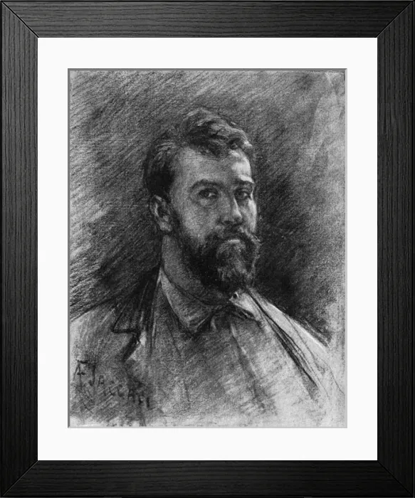 Framed Print : Daniel Vierge - 2 Framed Print : Daniel Vierge - 2