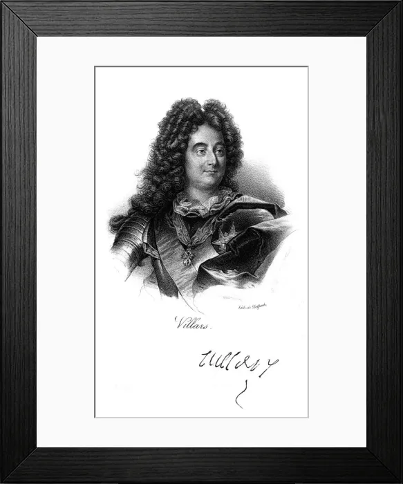 Framed Print : Marquis De Villars Framed Print : Marquis De Villars