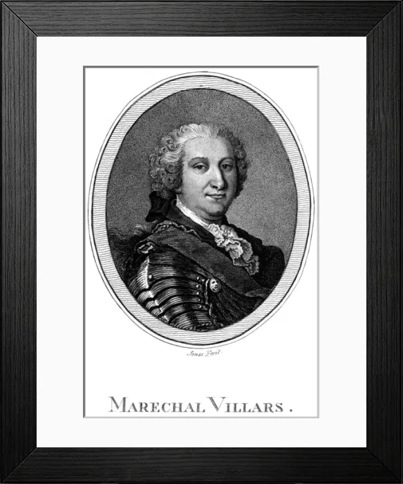 Framed Print : Marquis De Villars Framed Print : Marquis De Villars
