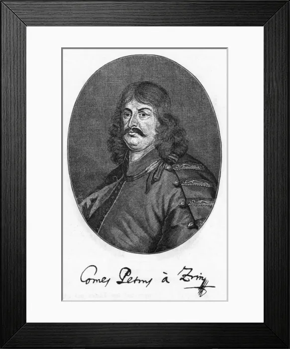 Framed Print : Count Peter Zrinyi Framed Print : Count Peter Zrinyi