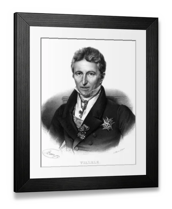 Framed Print : Jean Baptiste Villele Framed Print : Jean Baptiste Villele