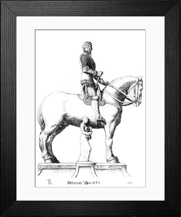 Framed Print : Bernabo Visconti Framed Print : Bernabo Visconti
