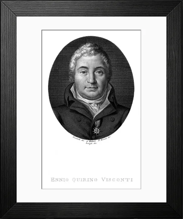 Framed Print : Ennio Quirino Visconti Framed Print : Ennio Quirino Visconti