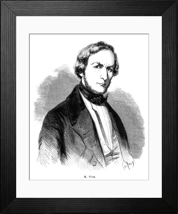 Framed Print : Louis Vitet Framed Print : Louis Vitet
