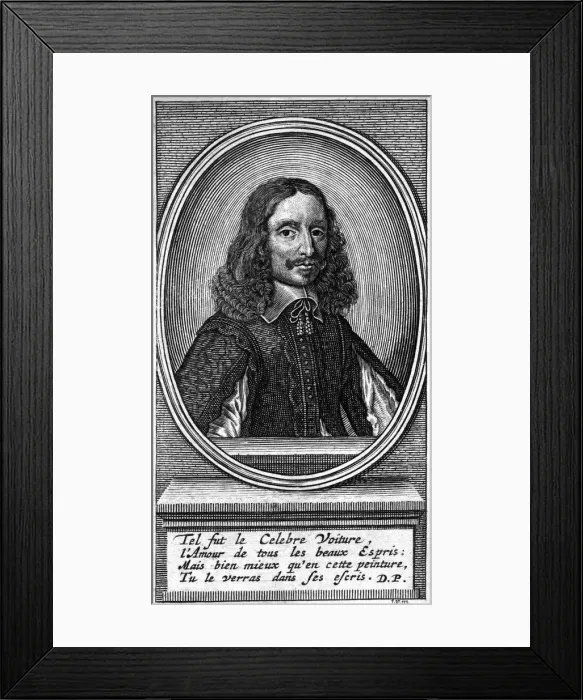 Framed Print : Vincent Voiture - 2 Framed Print : Vincent Voiture - 2