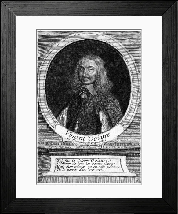 Framed Print : Vincent Voiture - 3 Framed Print : Vincent Voiture - 3