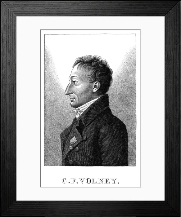 Framed Print : Comte De Volney Framed Print : Comte De Volney