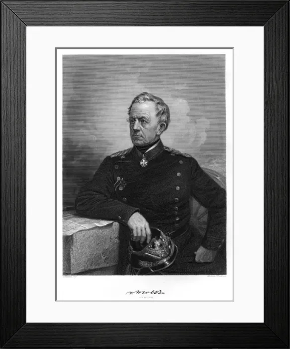 Framed Print : Helmuth Von Moltke Framed Print : Helmuth Von Moltke