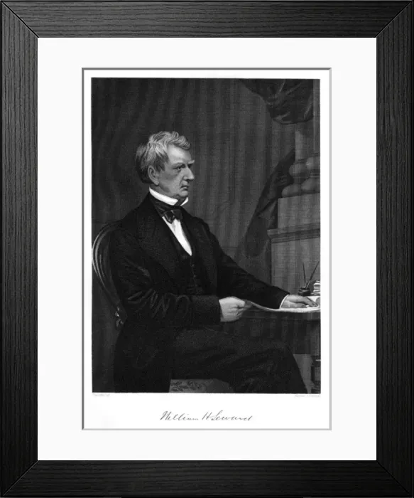Framed Print : William Henry Seward Framed Print : William Henry Seward