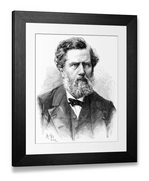 Framed Print : Felix Alfred Vulpian Framed Print : Felix Alfred Vulpian