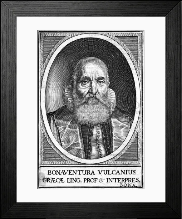 Framed Print : Bonaventura Vulcanius Framed Print : Bonaventura Vulcanius