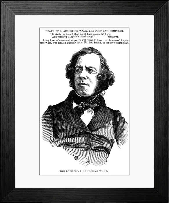 Framed Print : J Augustine Wade Framed Print : J Augustine Wade