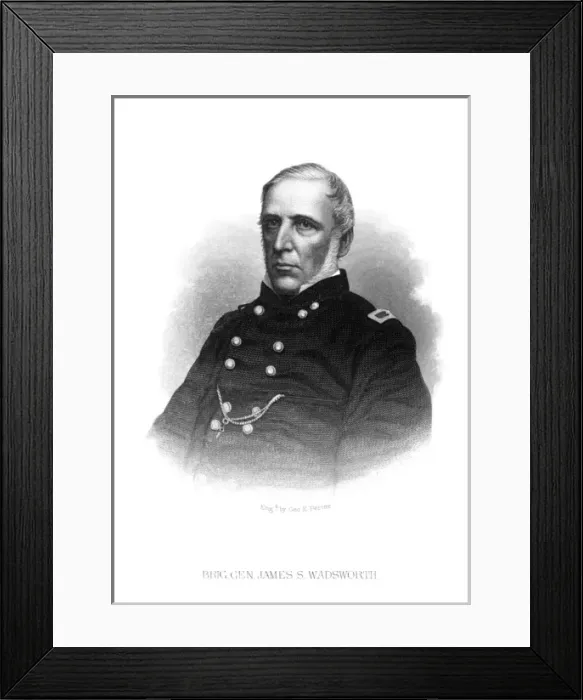 Framed Print : James Sam. Wadsworth Framed Print : James Sam. Wadsworth