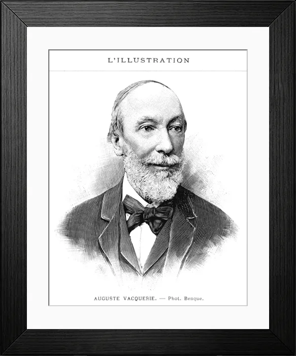 Framed Print : Auguste Vacquerie Framed Print : Auguste Vacquerie