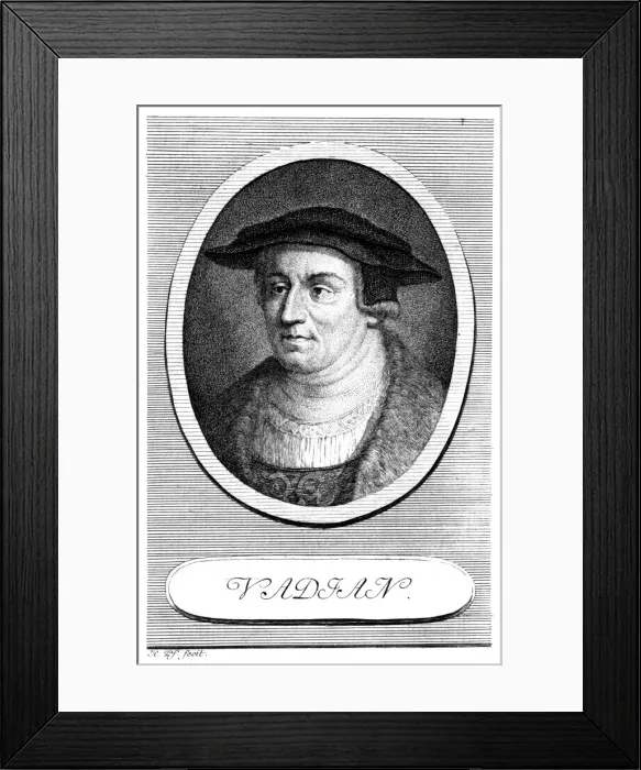 Framed Print : Joachim Vadianus - 3 Framed Print : Joachim Vadianus - 3