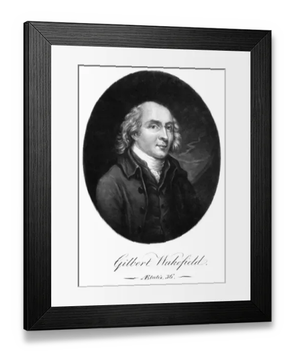 Framed Print : Gilbert Wakefield Framed Print : Gilbert Wakefield